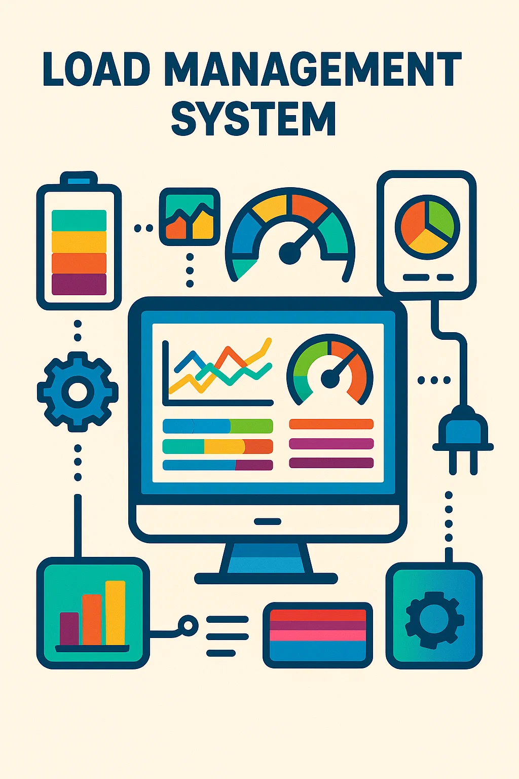 Screenshot of Load Management System project